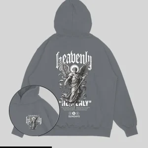 Hoodie Gris Piedra Heavenly (UNISEX)