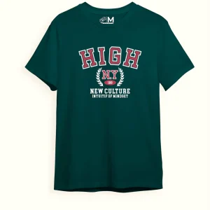 Camiseta Verde Botella High (UNISEX)