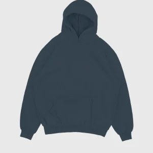 Hoodie basic Azul Oscuro (UNISEX)