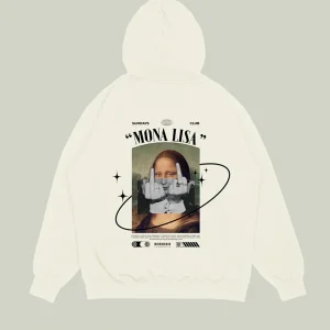Hoodie Hueso Mona Lisa (UNISEX)
