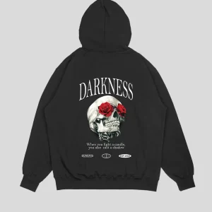 Hoodie Negro Darkness (UNISEX)