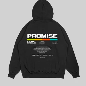 Hoodie Negro Promise (UNISEX)