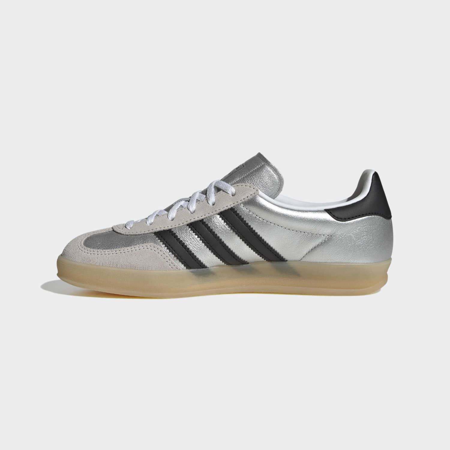 Zapatillas ADIDAS GAZELLE INDOOR W HP7215 Plata - Imagen 6