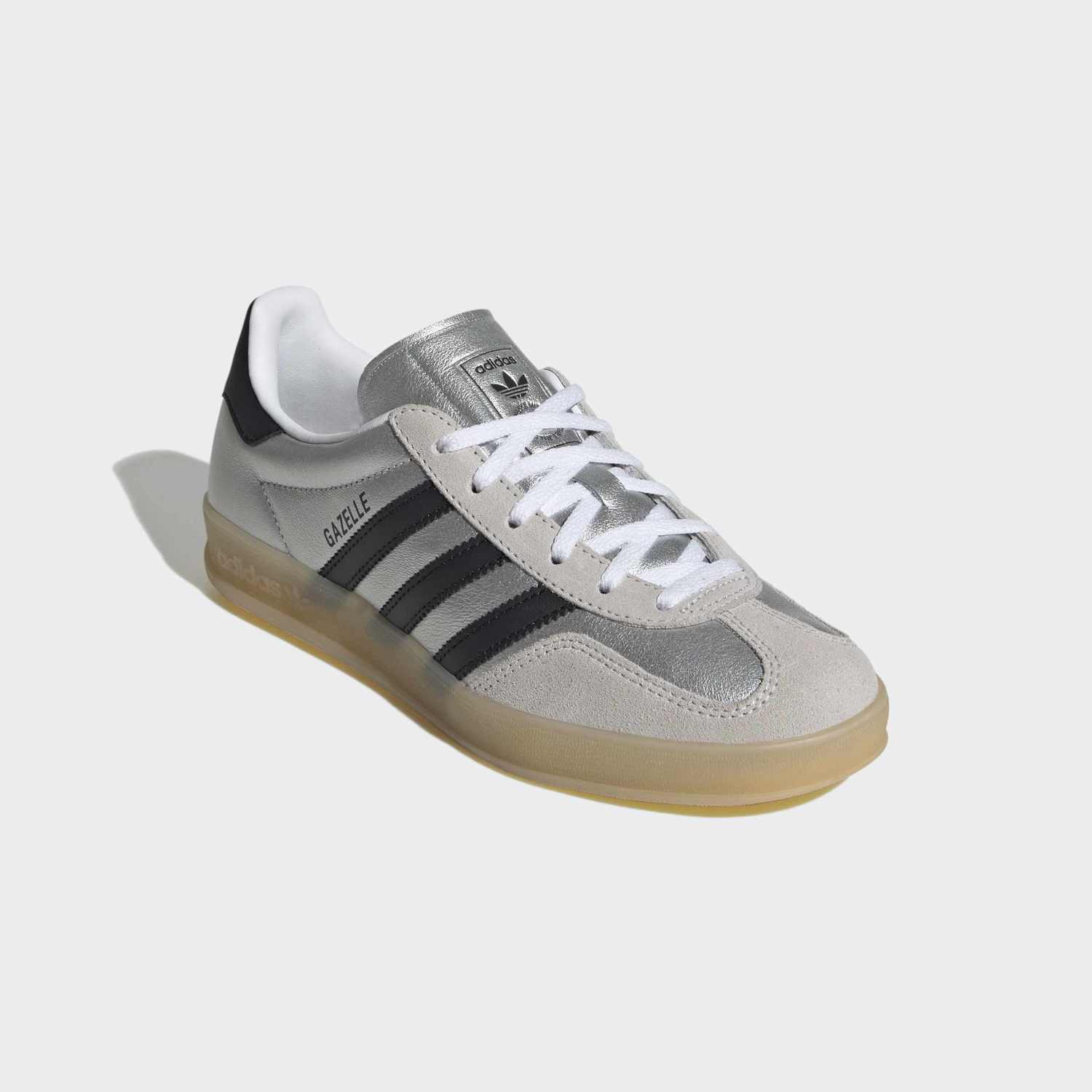 Zapatillas ADIDAS GAZELLE INDOOR W HP7215 Plata - Imagen 7