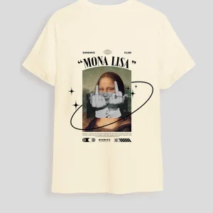 Camiseta Hueso Mona Lisa (UNISEX)