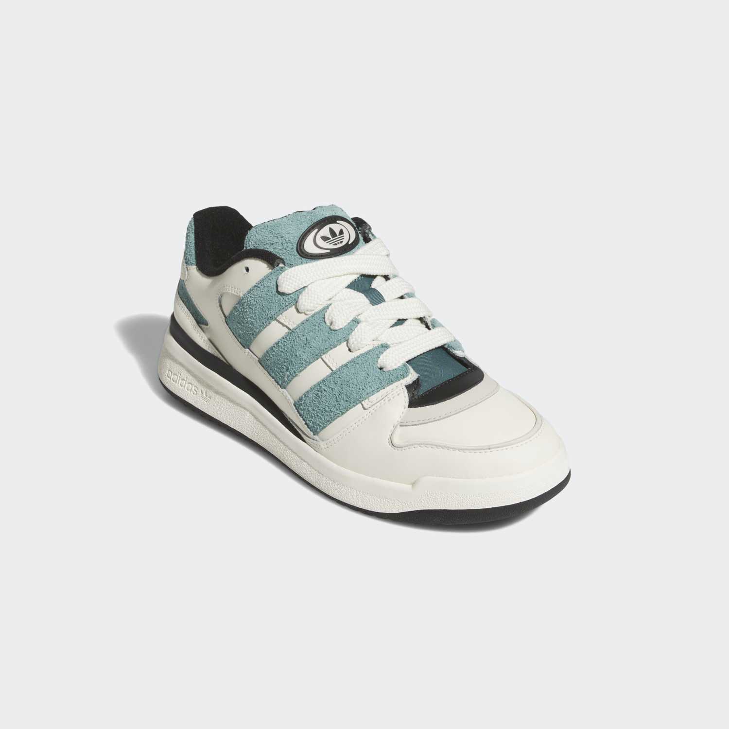 Zapatillas para Hombre ADIDAS FORUM2000 Blanco y Celeste - Imagen 4