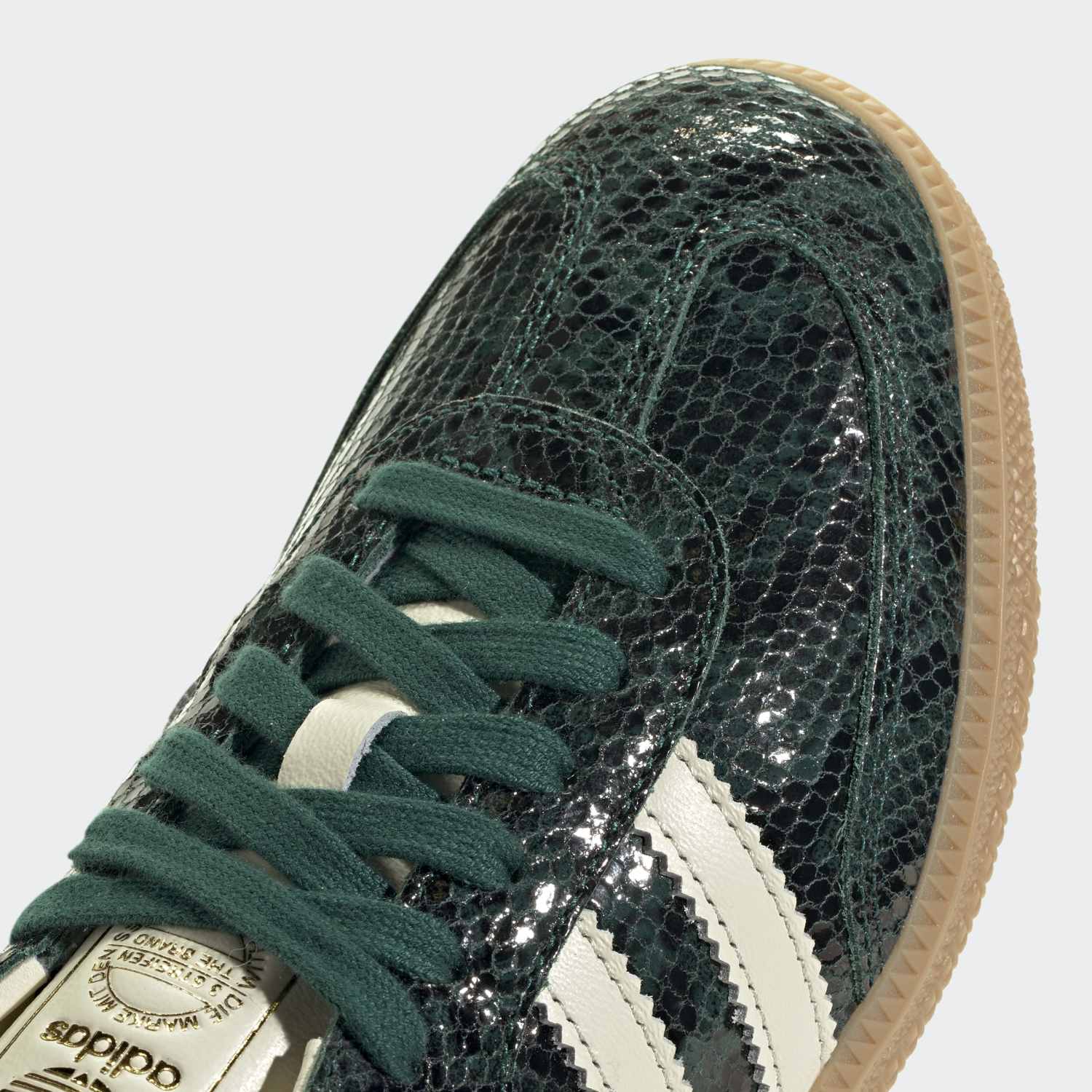 Zapatillas ADIDAS SAMBA OG W JR8848 Verde - Imagen 4