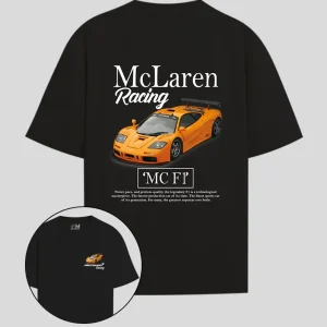 Camiseta Negra Mclaren f1 (UNISEX)