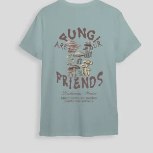 Camiseta Verde Surf Fungi (UNISEX)