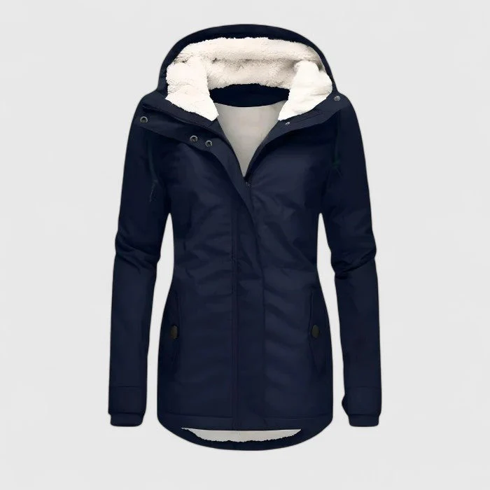 Seravia | Chaqueta Impermeable con Forro Polar