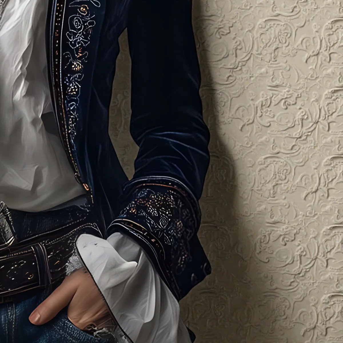 Nuria™ | Elegante Chaqueta de Terciopelo - Imagen 3