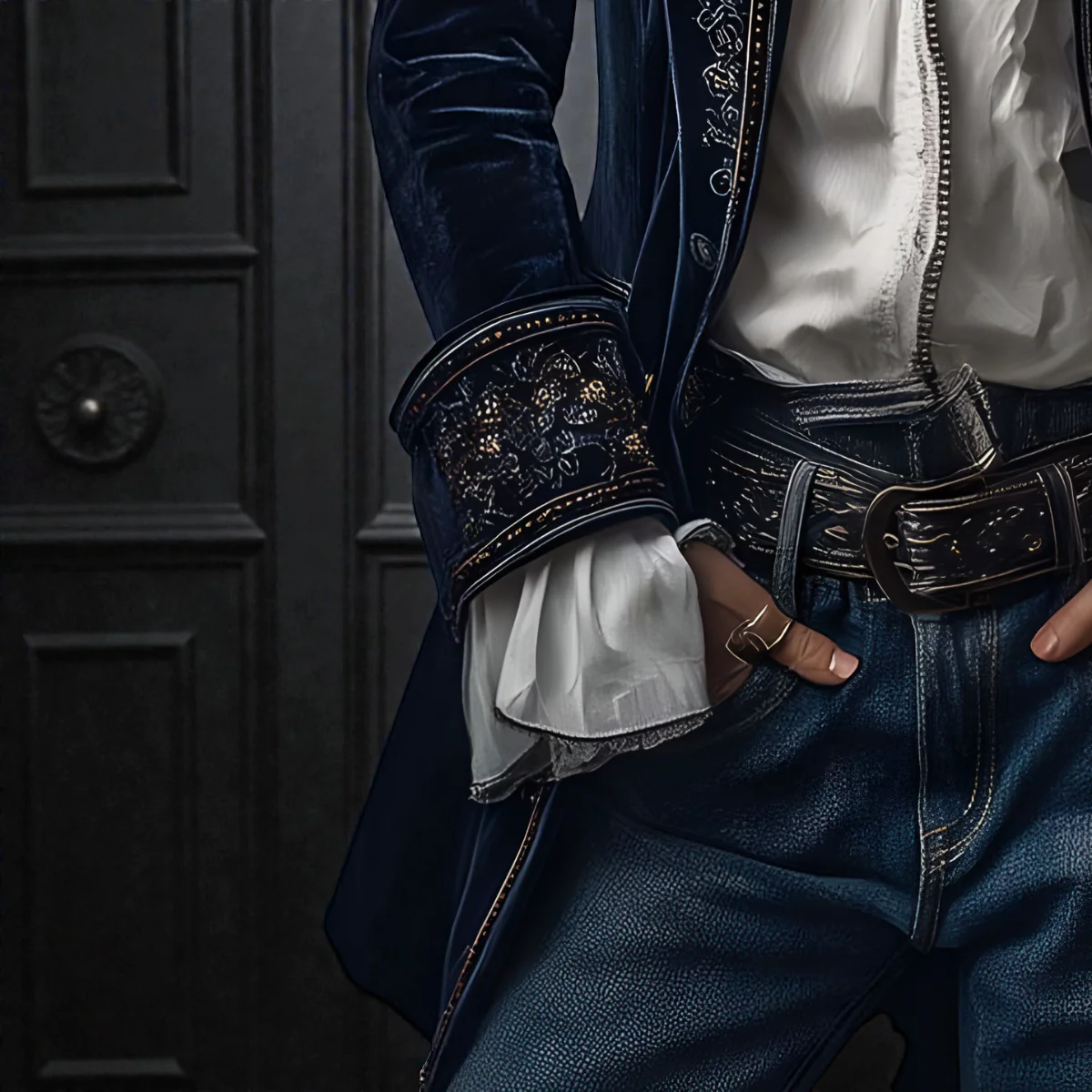 Nuria™ | Elegante Chaqueta de Terciopelo - Imagen 5