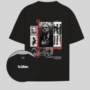 Camiseta negra Padrino (UNISEX)