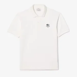 Polo para Hombre LACOSTE Blanco CHEMISE COL BORD-COTES MA - LL