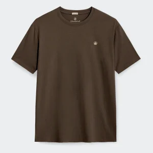 Polo para Hombre DUNKELVOLK PIMA TEE Marrón 2