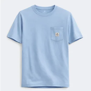 Polo para Hombre DUNKELVOLK POCKET PATCH Celeste