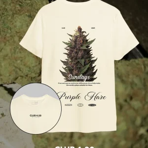 Camiseta hueso Purple (UNISEX)