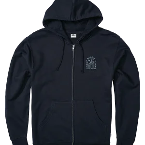 Sudadera con Cremallera Temple - Azul marino