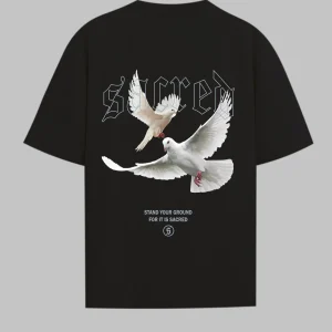 Camiseta Negra Sacred