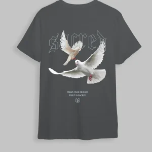 Camiseta Gris Piedra Sacred