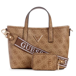 Bolso para Mujer GUESS LATONA MINI TOTE Marrón