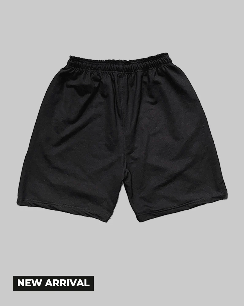 Short basic negro (UNISEX) - Imagen 3