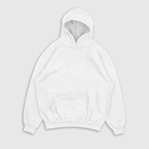 Sudadera basic blanca