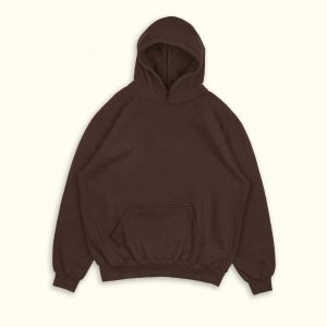 Sudadera basic café