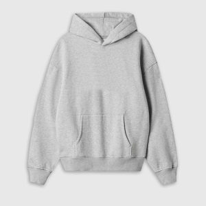 Sudadera basic plomo gaspeado