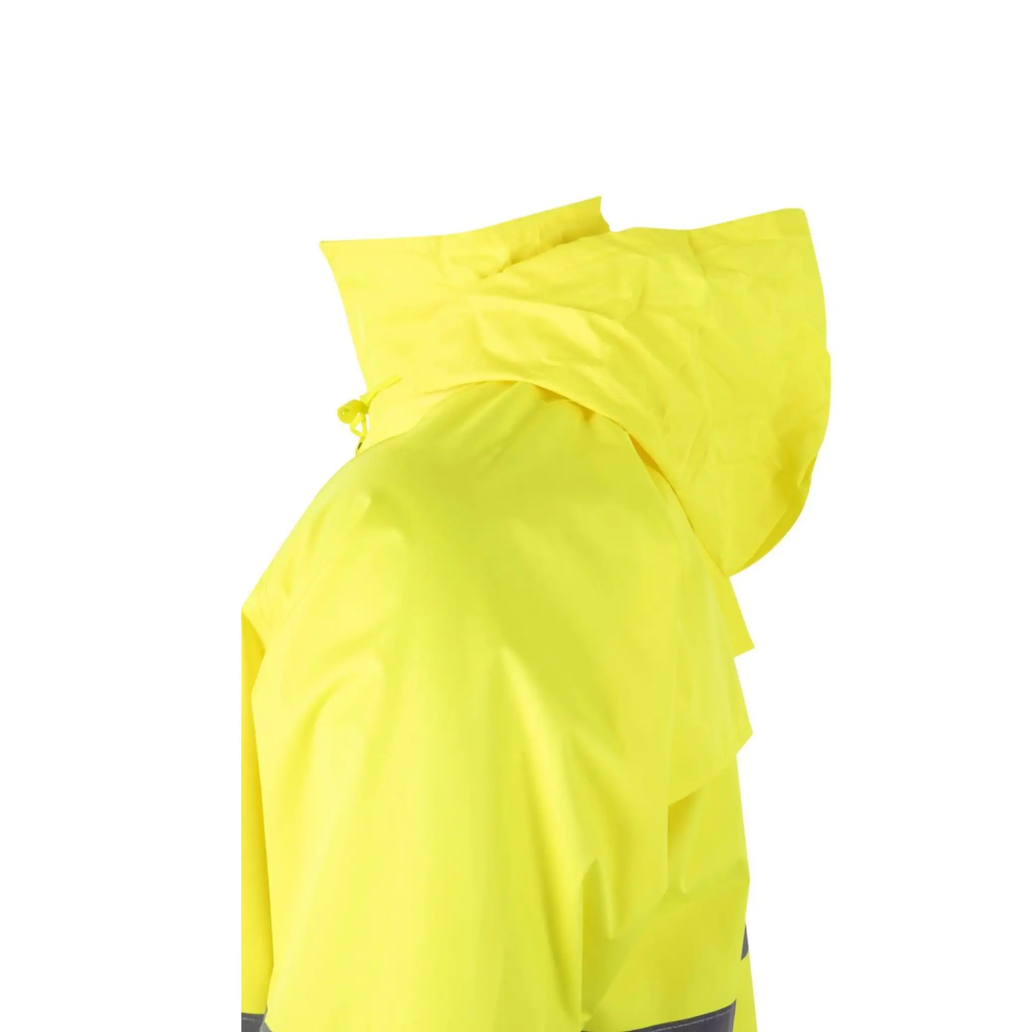 Traje de lluvia dos piezas con cintas reflectantes y capucha oculta Velilla 189 - Imagen 4