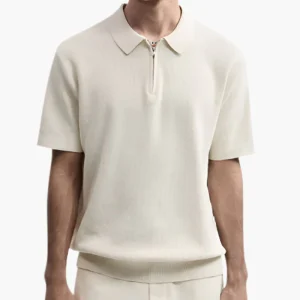 Hierro | Polo con cremallera