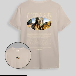 Camiseta Beige Victorian (UNISEX)