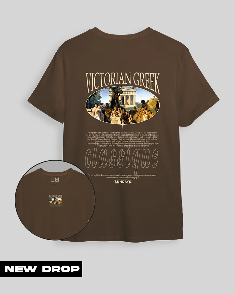 Camiseta Cafe Oscuro Victorian (UNISEX)