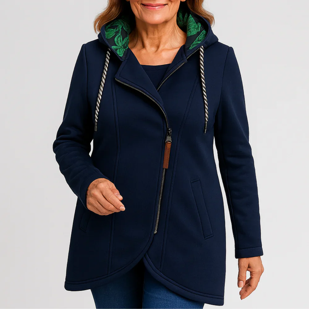 Eleonora™ – Abrigo de invierno con cremallera asimétrica - Imagen 4