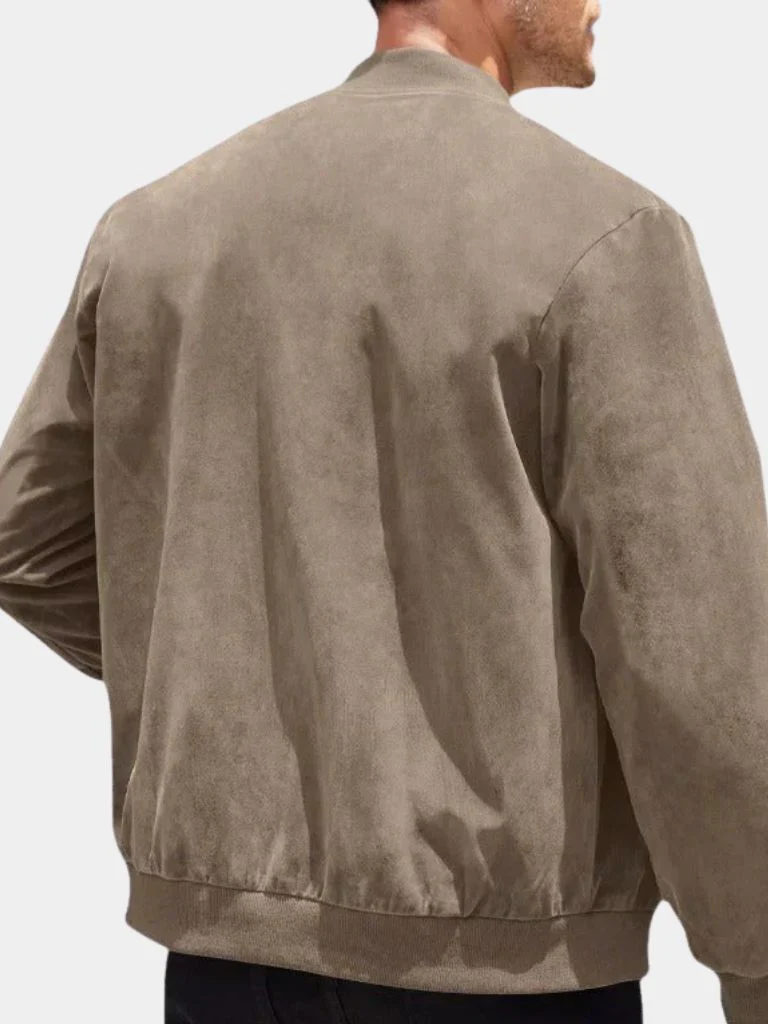 Darian™ | Chaqueta Bomber de Ante Premium - Imagen 7