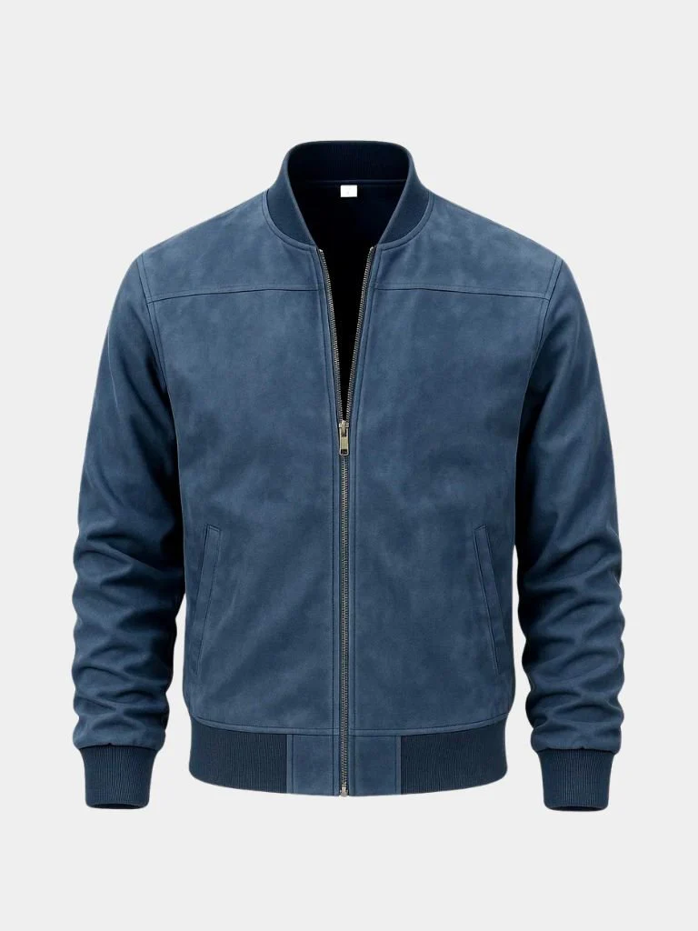 Darian™ | Chaqueta Bomber de Ante Premium - Imagen 8