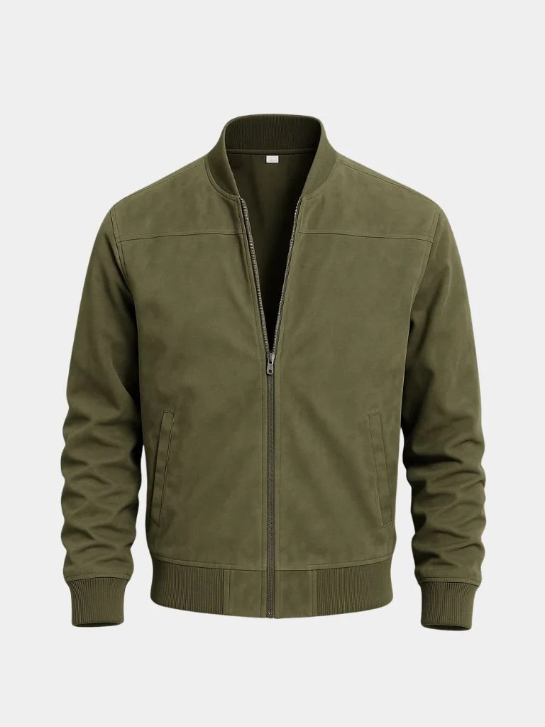 Darian™ | Chaqueta Bomber de Ante Premium - Imagen 9