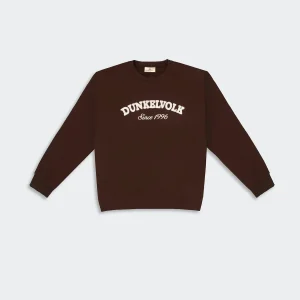 Polera Para Hombre DUNKELVOLK DUNK CREW FL Marron