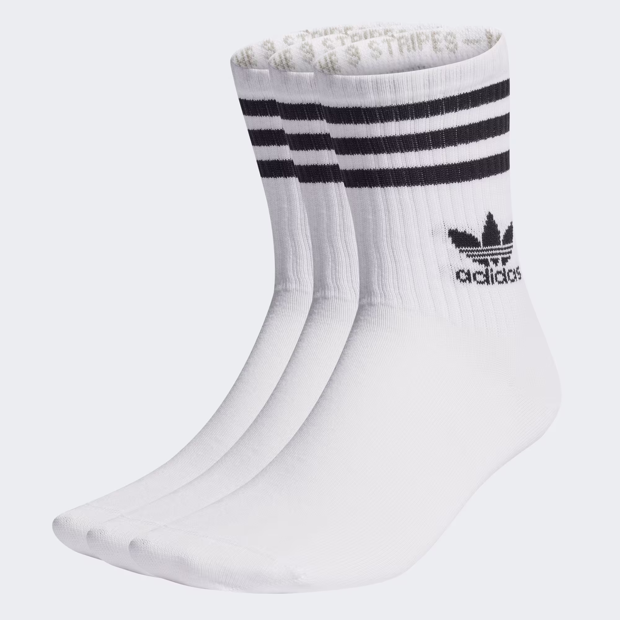 Medias para Hombre ADIDAS CREW SOCK 3STR Blanco IJ0733