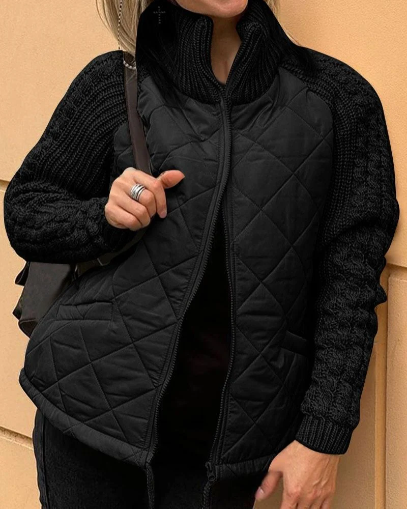 Victoria | Chaqueta de Forro Polar de Punto Casual - Imagen 3