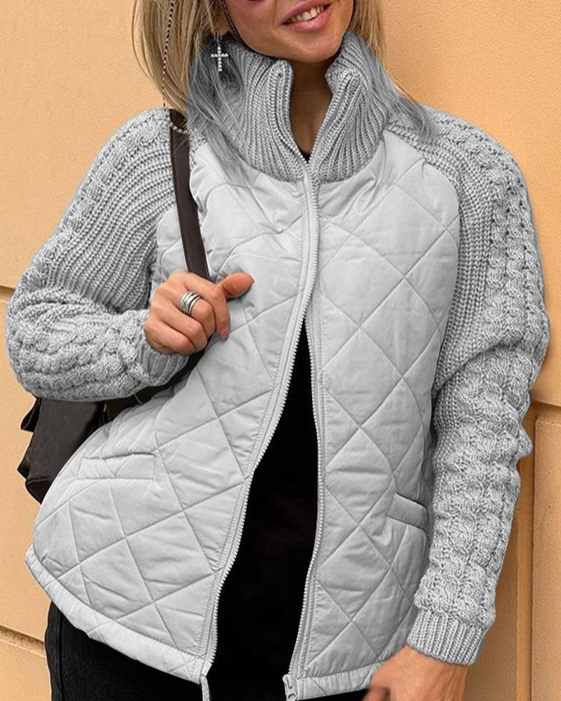 Victoria | Chaqueta de Forro Polar de Punto Casual - Imagen 5
