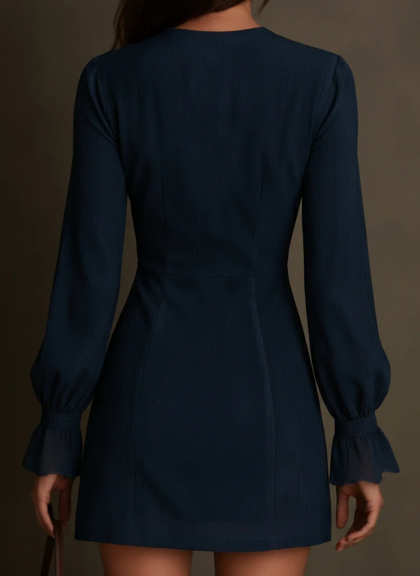 Rosa™ | Mini vestido de lujo intrincado - Imagen 4