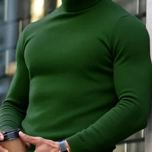 Adrien | Suéter de Punto Premium con Cuello Alto para Hombre