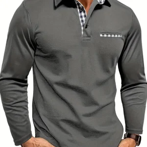Gernan™ | Camiseta polo de manga larga para hombre