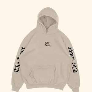 Hoodie beige the hope  (UNISEX)