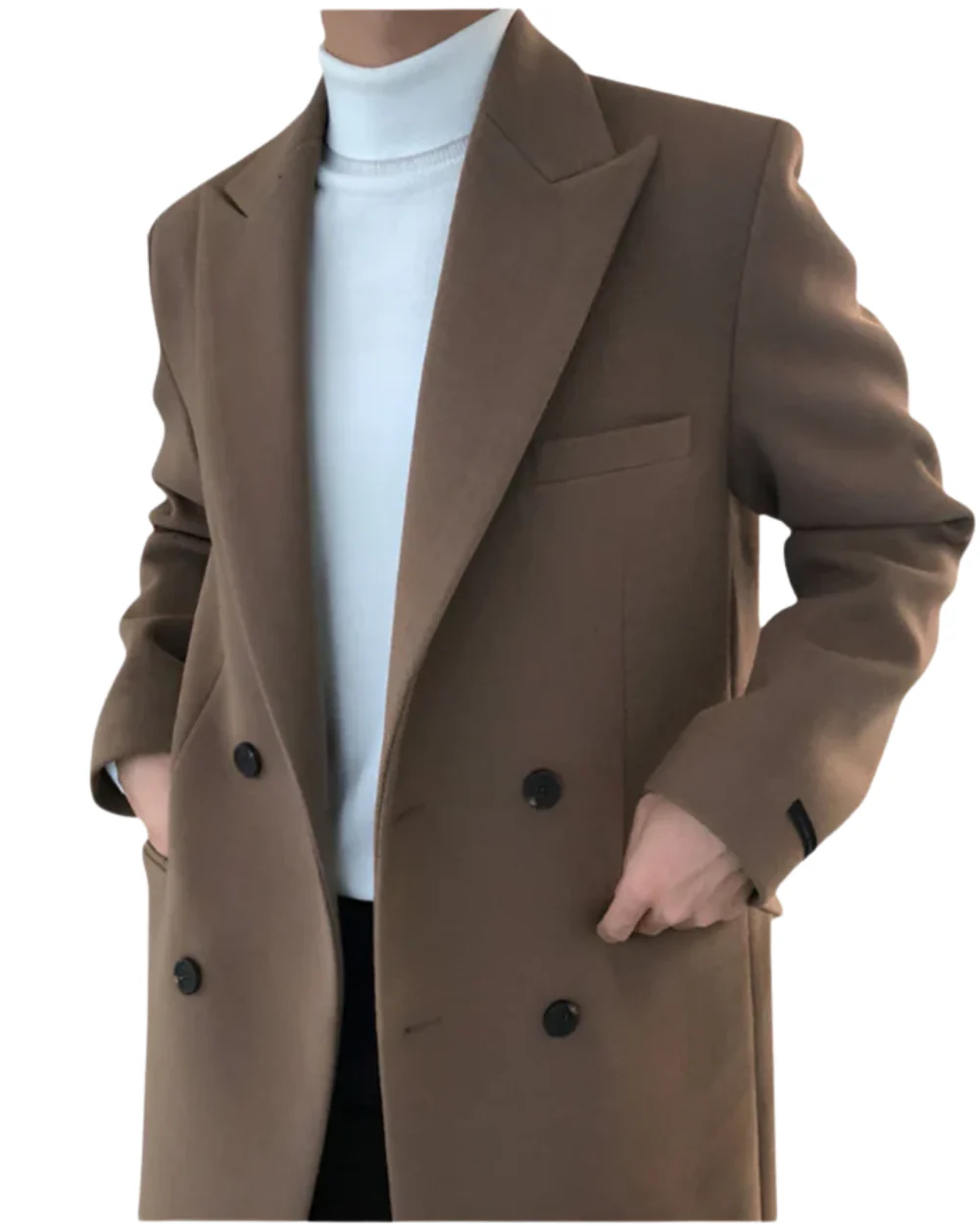 Bram | Abrigo Elegante de Doble Forro Para Hombre - Imagen 5