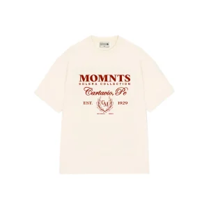 Polo para Hombre MOMNTS Solera T Shirt BEI